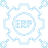 001-erp ERP system diagram showing integrated processes.
