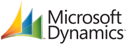 Microsoft Dynamics Logo of Microsoft Dynamics ERP.
